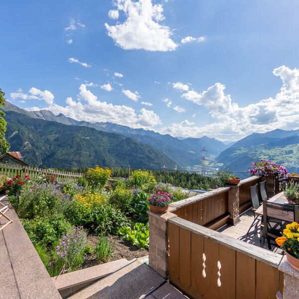 Biohof Inntalblick, accomodatevi pure in terrazza