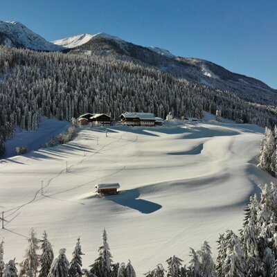 Hattlerhof nell' inverno