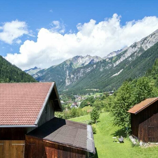 Vista dall'appartamento "Holunder"